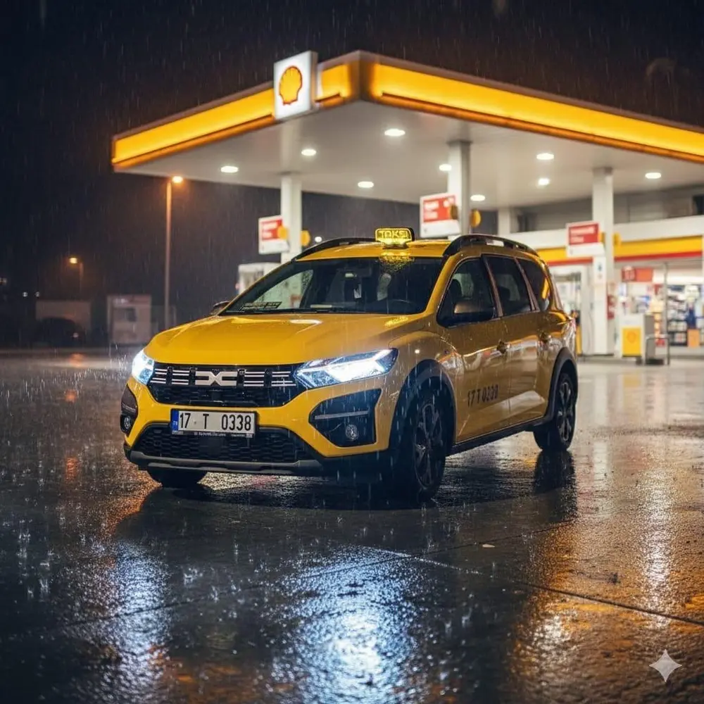 Gece hizmet veren Çanakkale sarı taksi